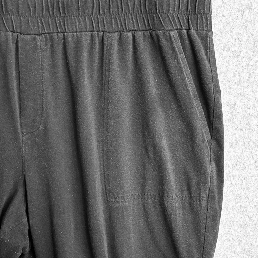 Anybody Petite Knit Cargo Jogger Pant L Black - Picture 4 of 10